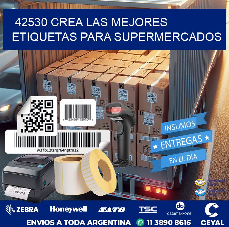 42530 CREA LAS MEJORES ETIQUETAS PARA SUPERMERCADOS