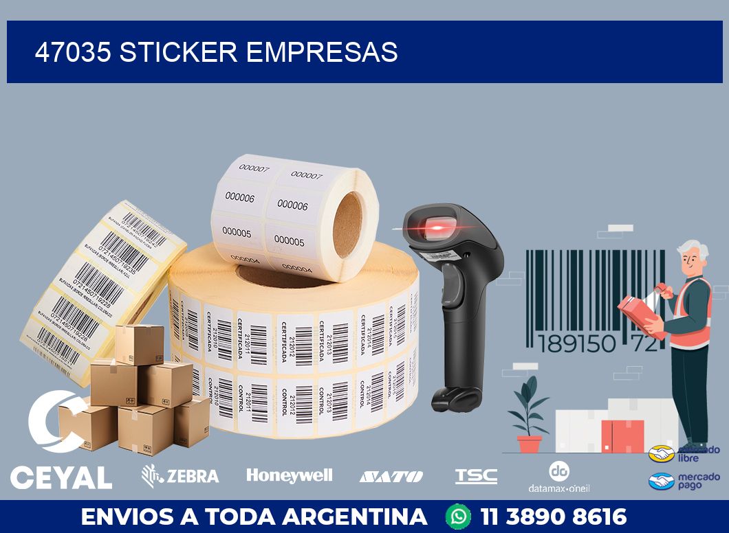 47035 STICKER EMPRESAS