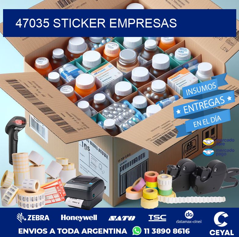 47035 STICKER EMPRESAS