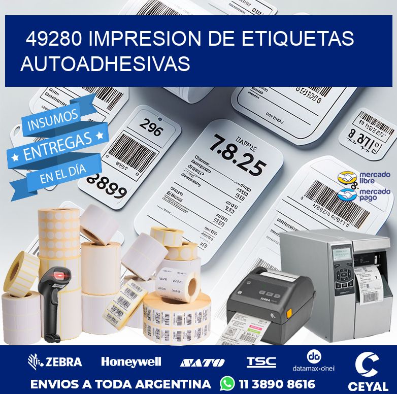 49280 IMPRESION DE ETIQUETAS AUTOADHESIVAS
