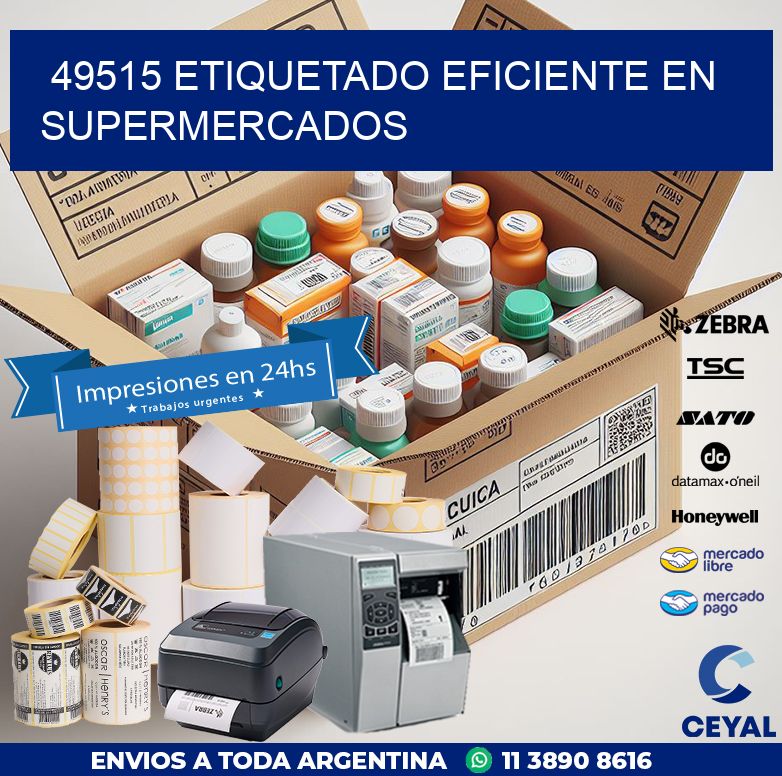 49515 ETIQUETADO EFICIENTE EN SUPERMERCADOS