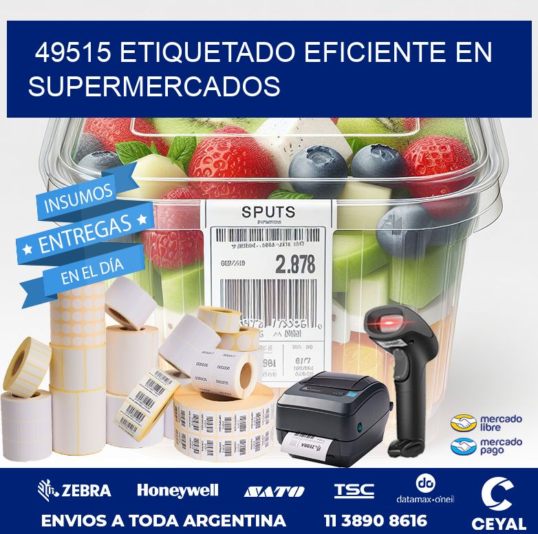 49515 ETIQUETADO EFICIENTE EN SUPERMERCADOS