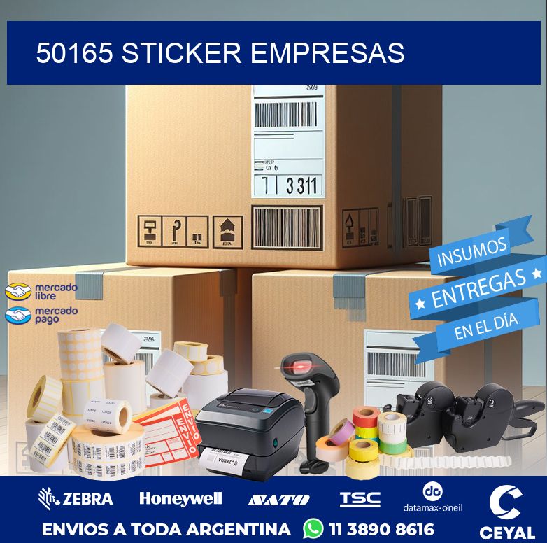 50165 STICKER EMPRESAS