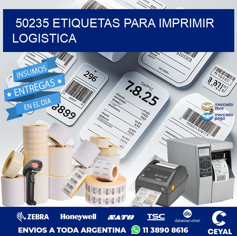 50235 ETIQUETAS PARA IMPRIMIR LOGISTICA