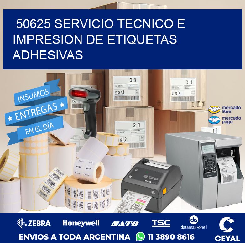 50625 SERVICIO TECNICO E IMPRESION DE ETIQUETAS ADHESIVAS