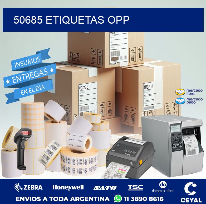 50685 ETIQUETAS OPP