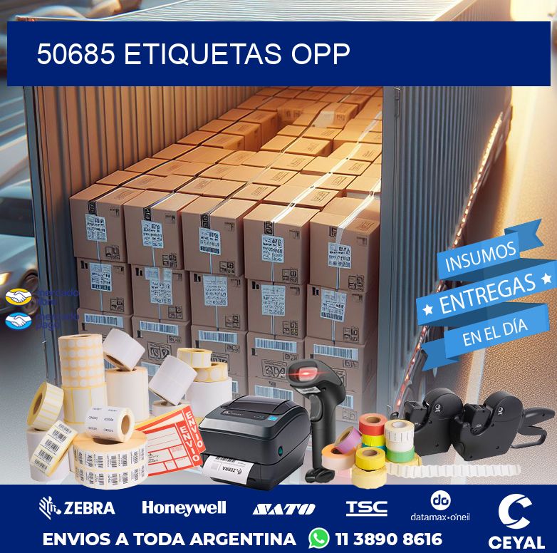 50685 ETIQUETAS OPP