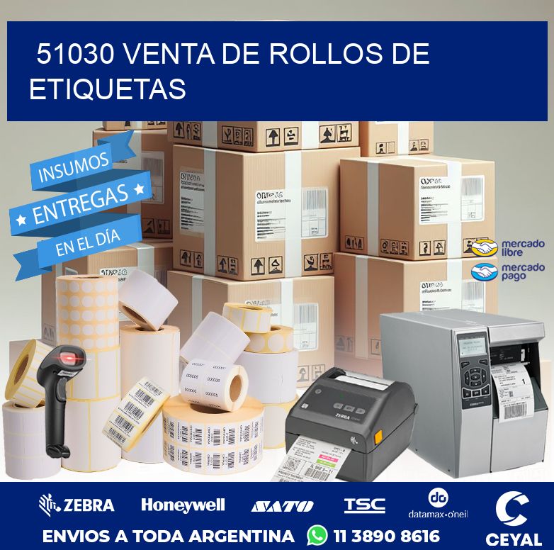 51030 VENTA DE ROLLOS DE ETIQUETAS