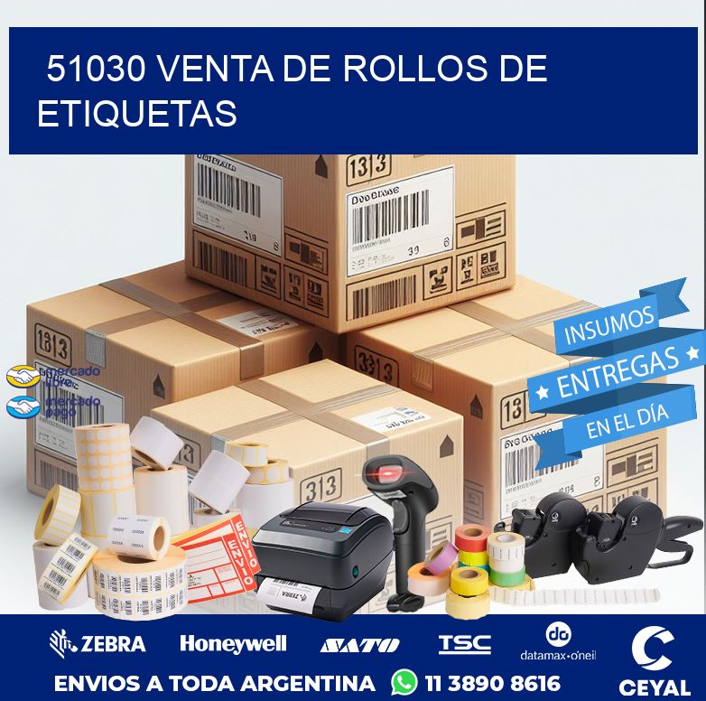 51030 VENTA DE ROLLOS DE ETIQUETAS