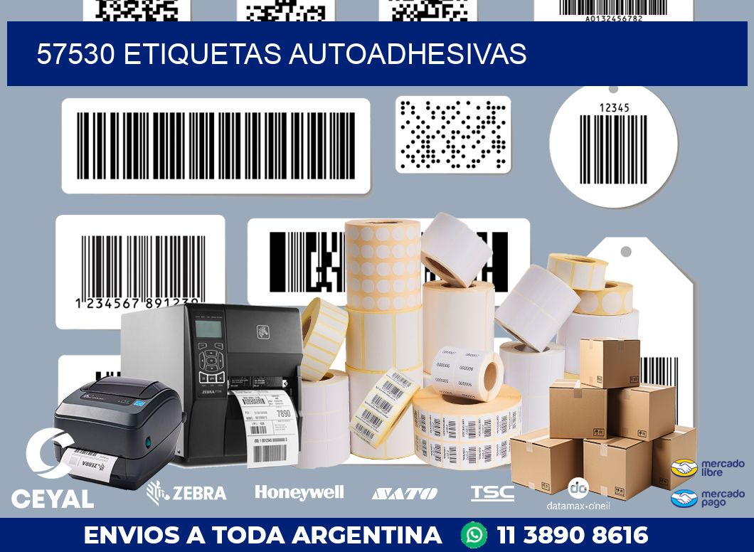 57530 ETIQUETAS AUTOADHESIVAS