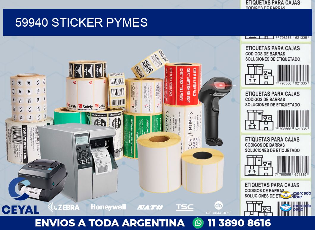 59940 STICKER PYMES