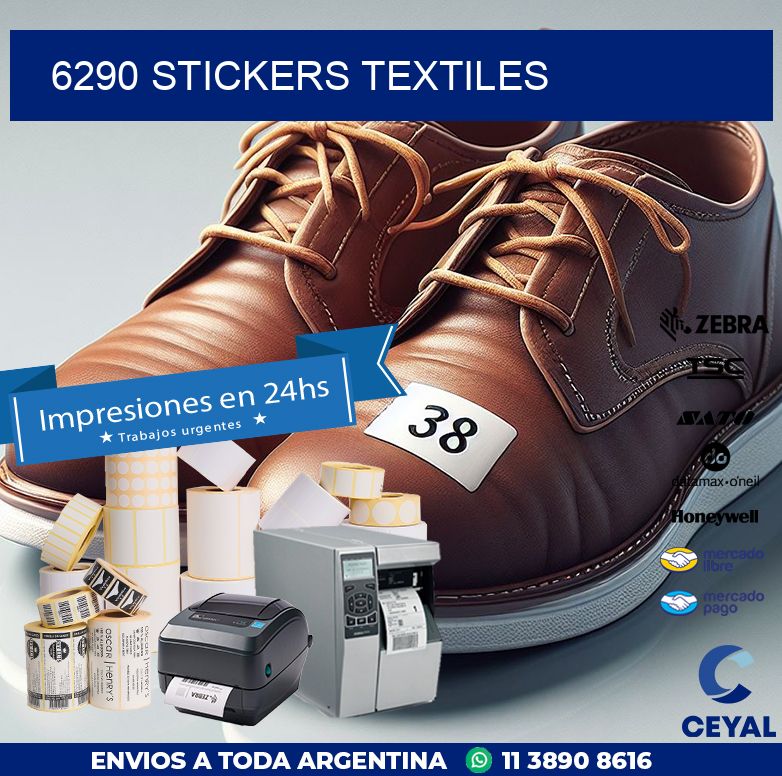 6290 STICKERS TEXTILES