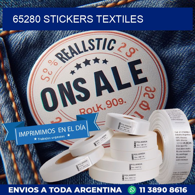 65280 STICKERS TEXTILES