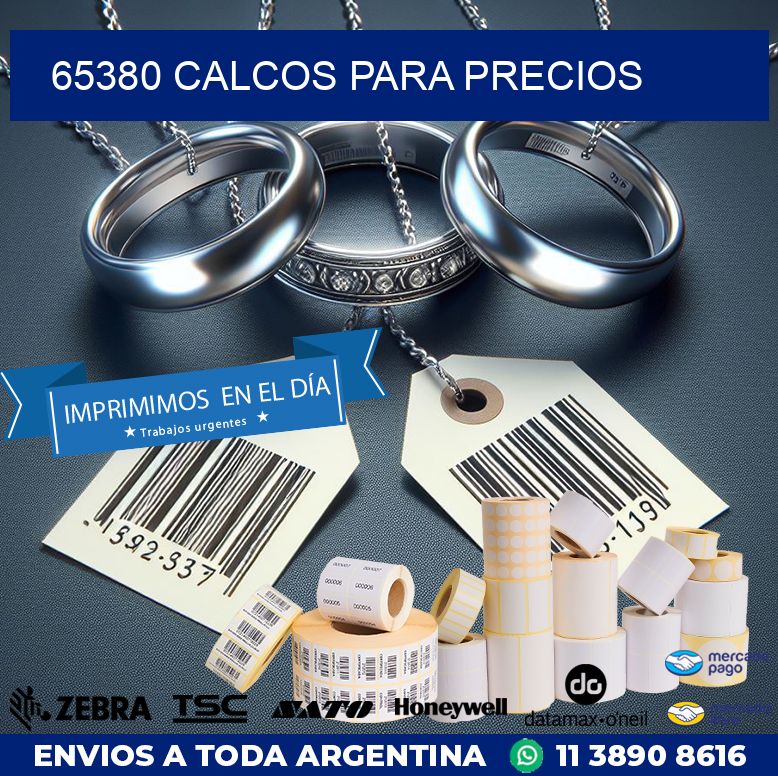 65380 CALCOS PARA PRECIOS