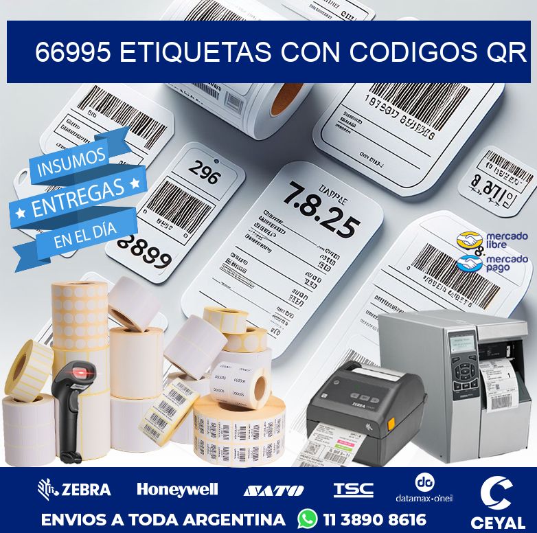 66995 ETIQUETAS CON CODIGOS QR