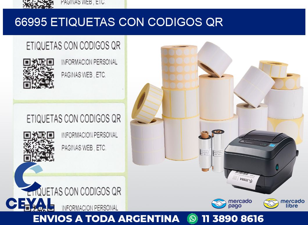 66995 ETIQUETAS CON CODIGOS QR