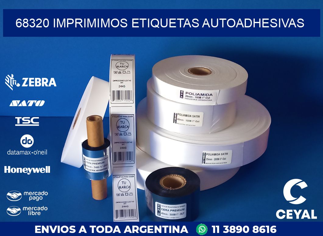 68320 IMPRIMIMOS ETIQUETAS AUTOADHESIVAS