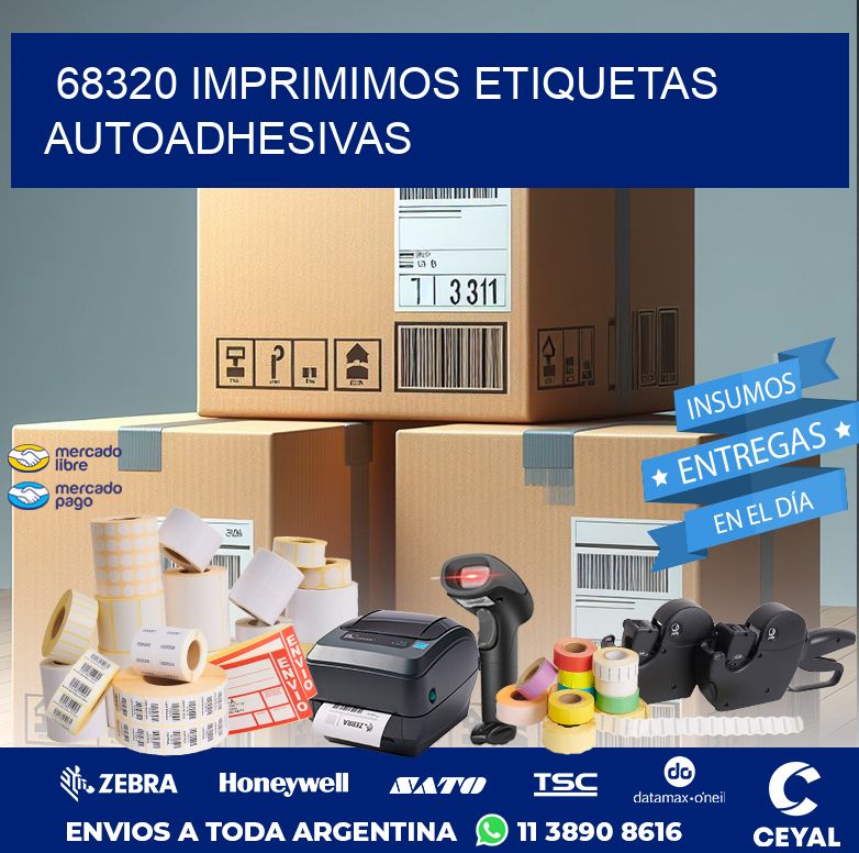 68320 IMPRIMIMOS ETIQUETAS AUTOADHESIVAS