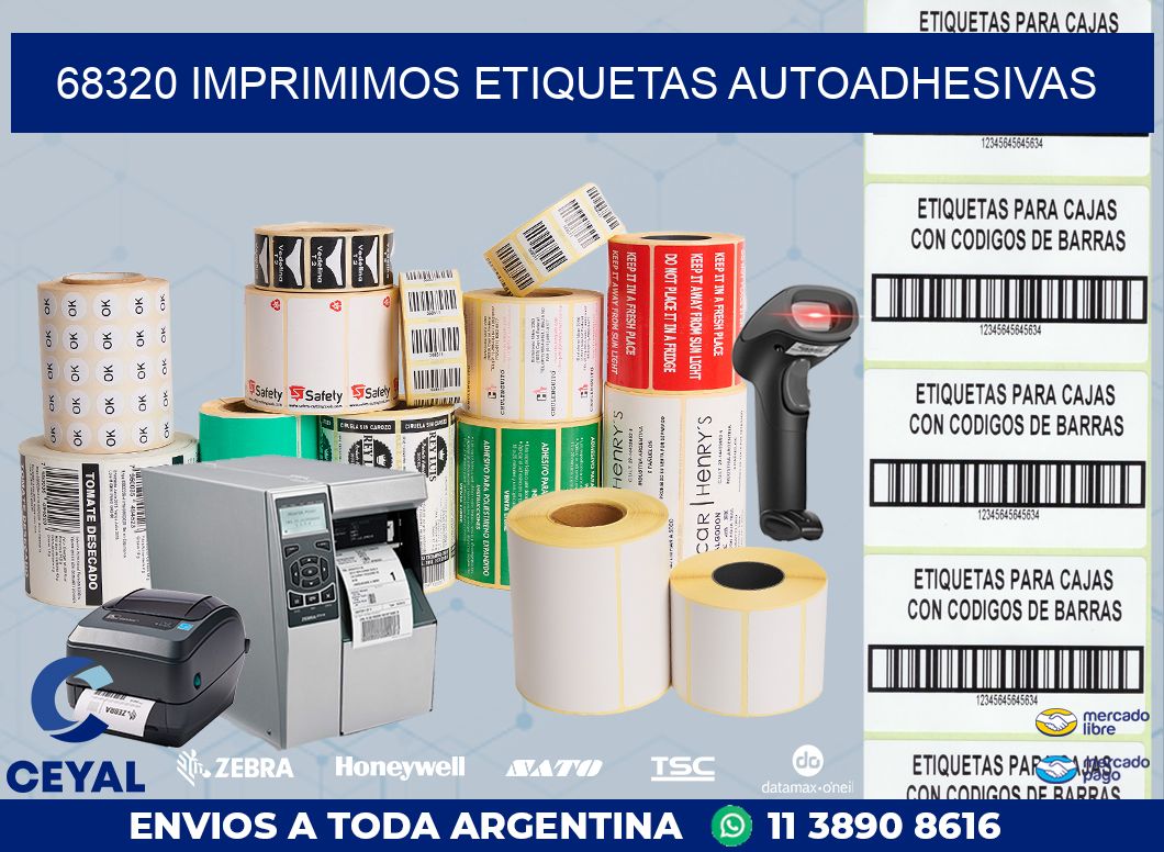 68320 IMPRIMIMOS ETIQUETAS AUTOADHESIVAS