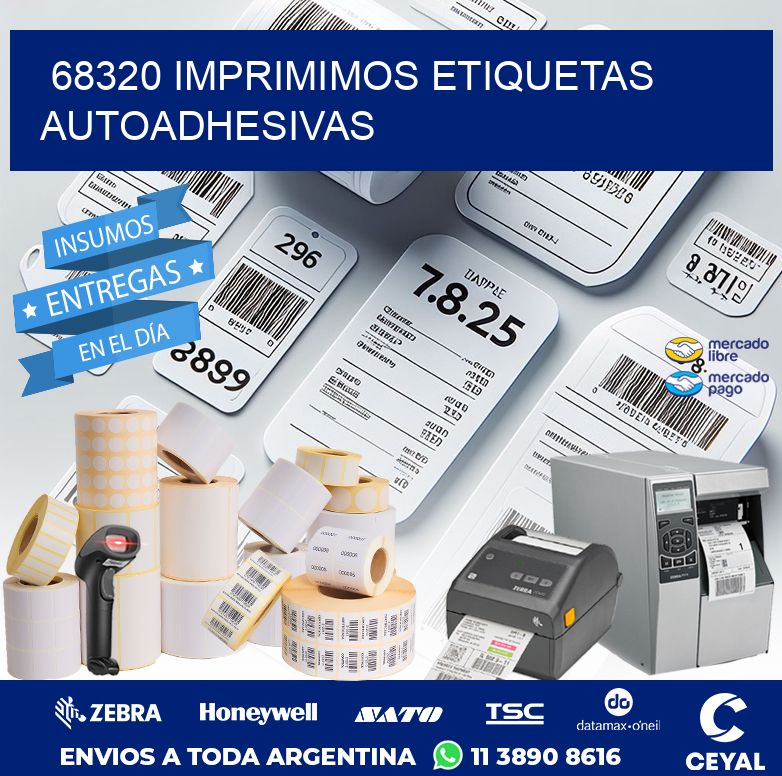 68320 IMPRIMIMOS ETIQUETAS AUTOADHESIVAS