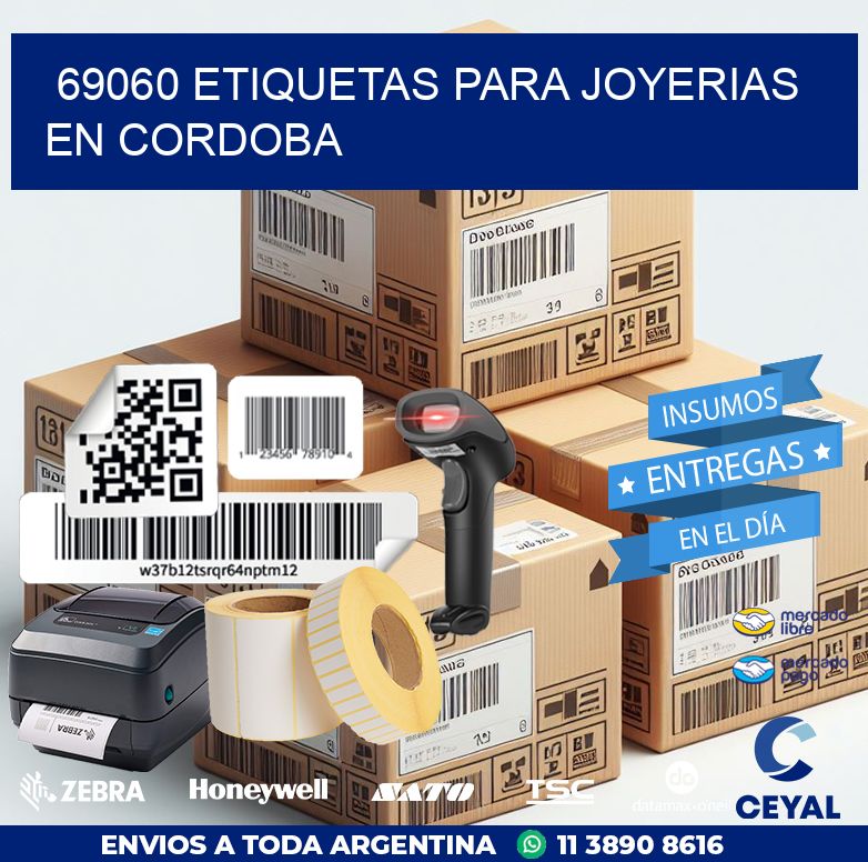 69060 ETIQUETAS PARA JOYERIAS EN CORDOBA