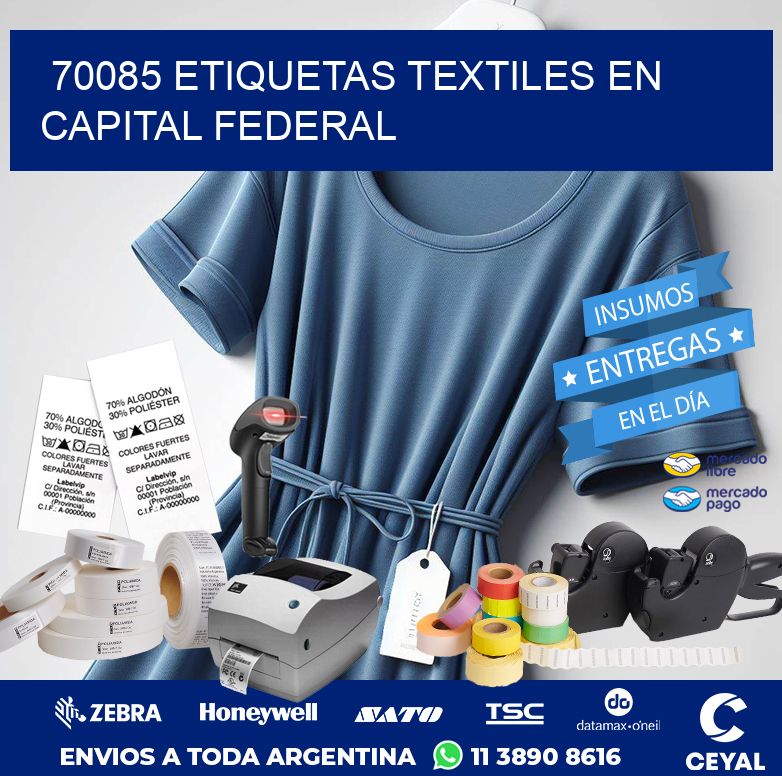 70085 ETIQUETAS TEXTILES EN CAPITAL FEDERAL