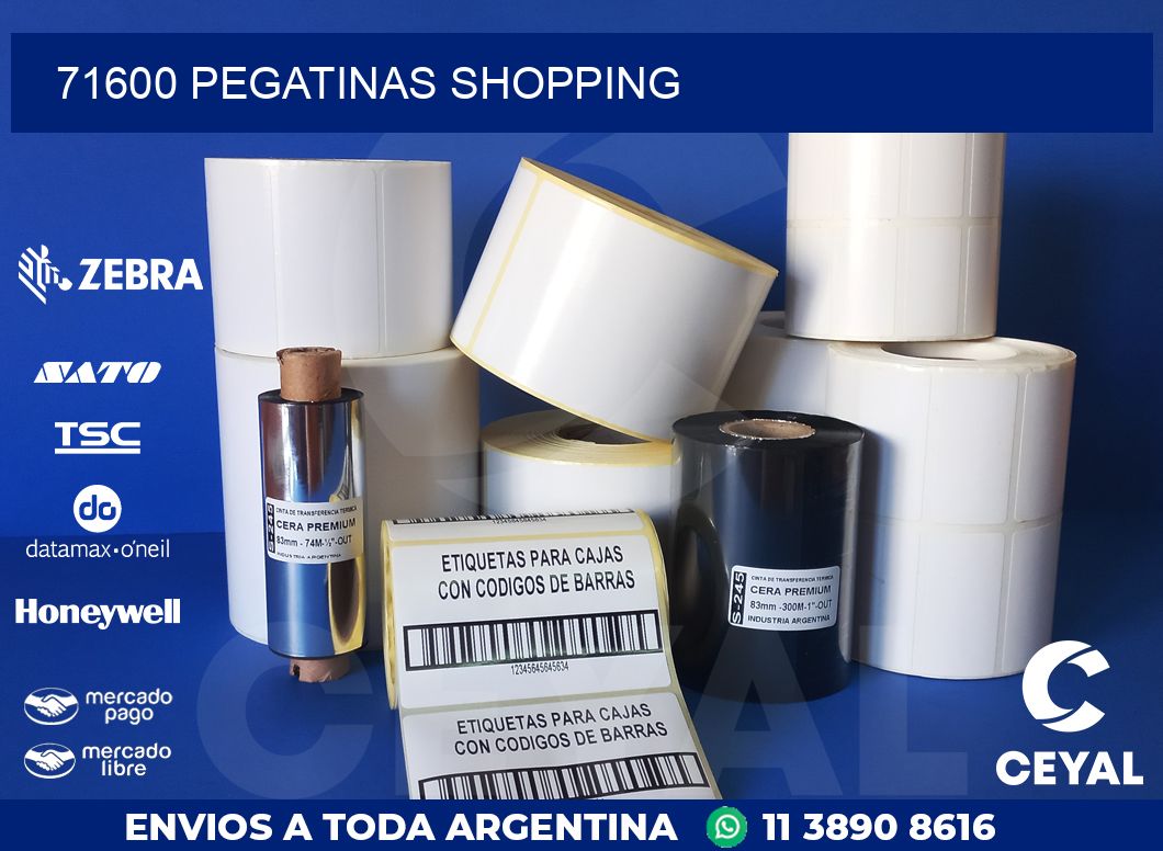 71600 PEGATINAS SHOPPING