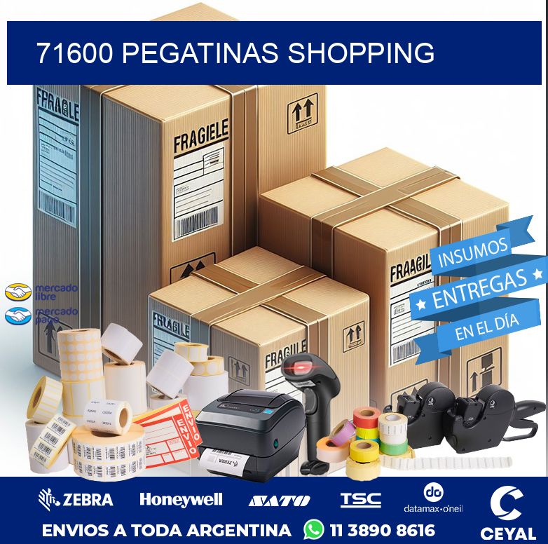 71600 PEGATINAS SHOPPING