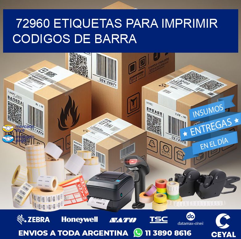 72960 ETIQUETAS PARA IMPRIMIR CODIGOS DE BARRA