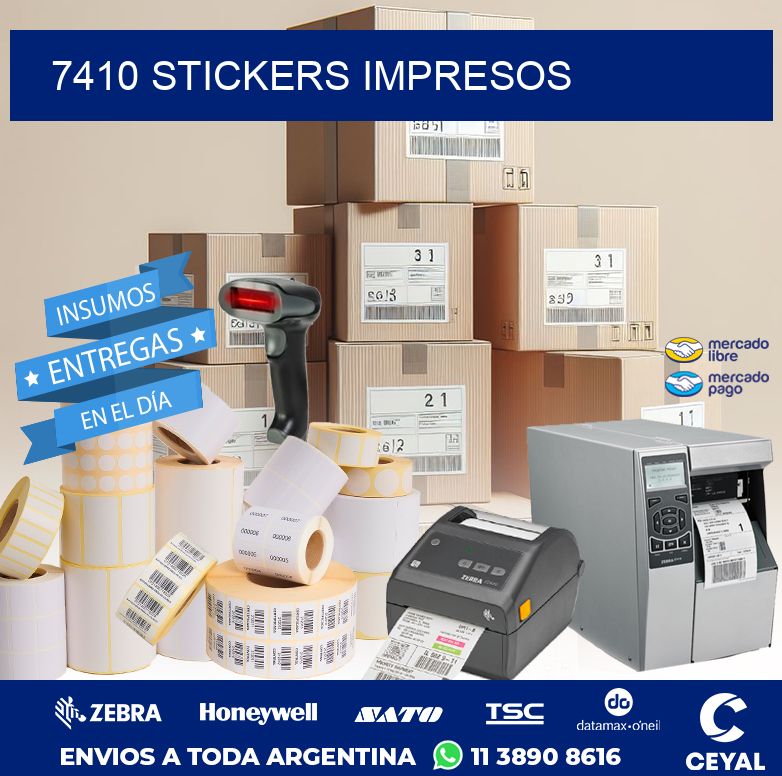 7410 STICKERS IMPRESOS