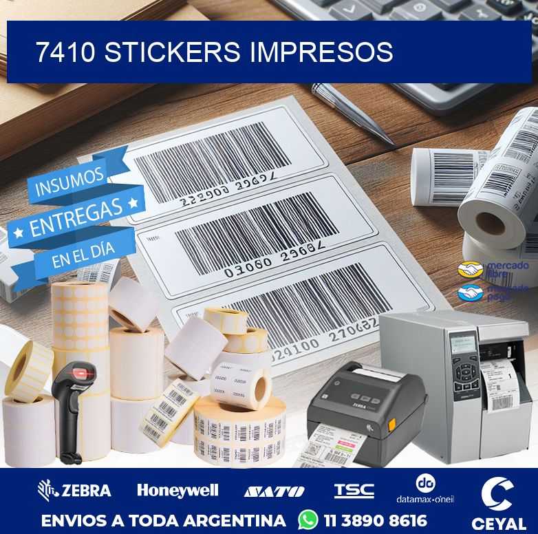 7410 STICKERS IMPRESOS