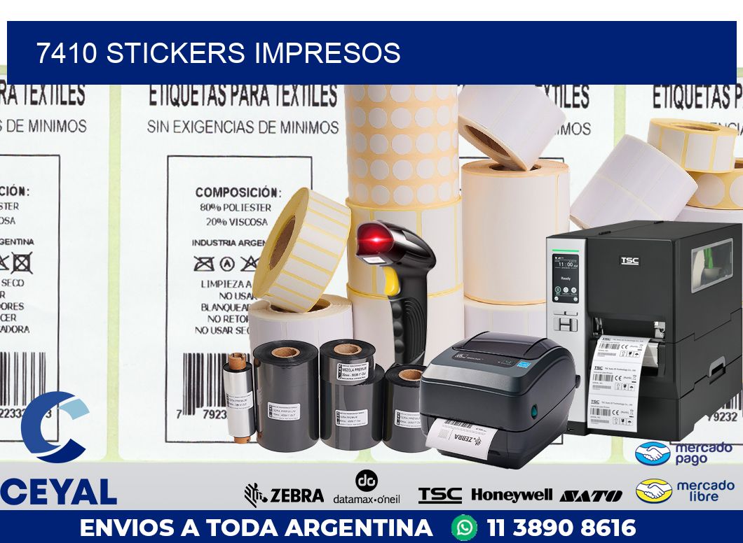 7410 STICKERS IMPRESOS