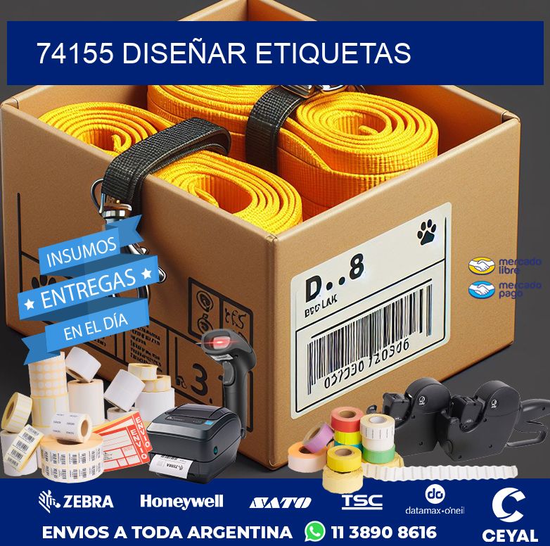 74155 DISEÑAR ETIQUETAS