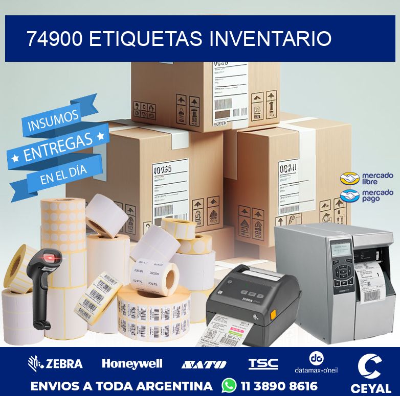 74900 ETIQUETAS INVENTARIO