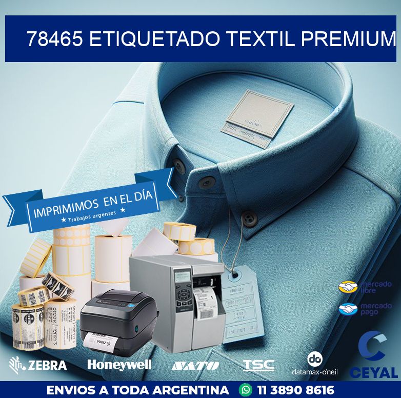 78465 ETIQUETADO TEXTIL PREMIUM