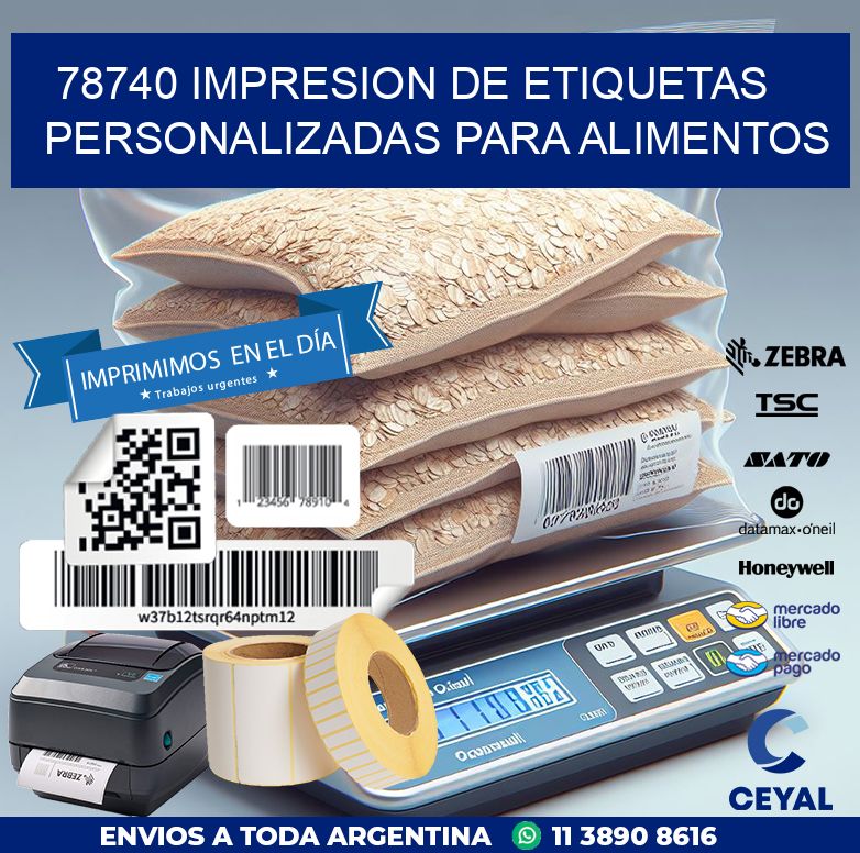 78740 IMPRESION DE ETIQUETAS PERSONALIZADAS PARA ALIMENTOS