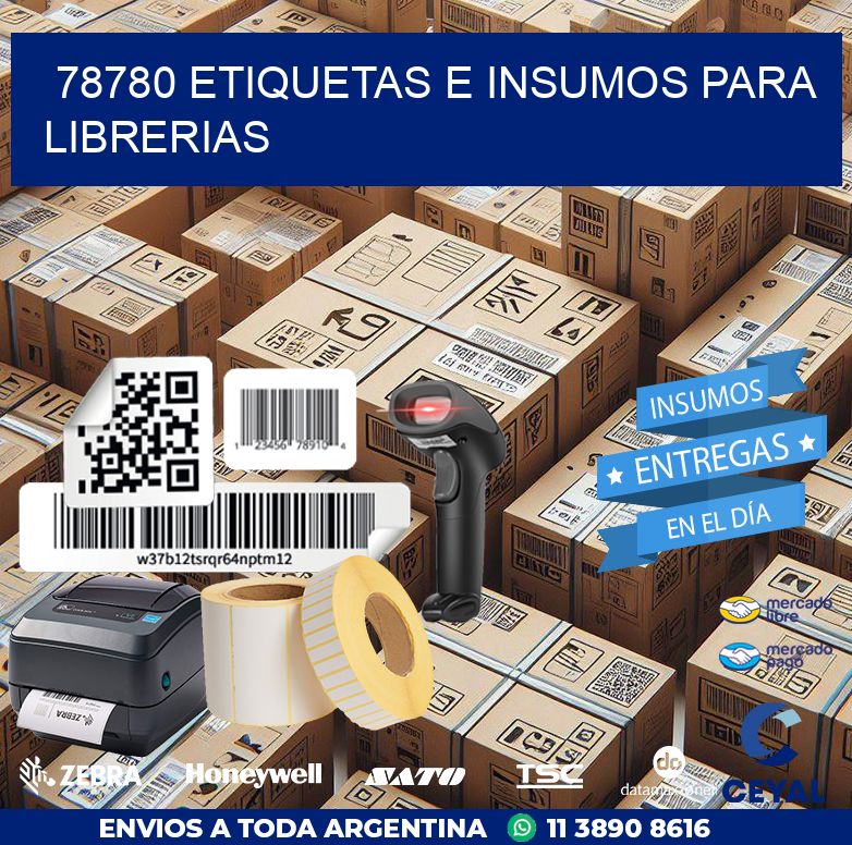 78780 ETIQUETAS E INSUMOS PARA LIBRERIAS