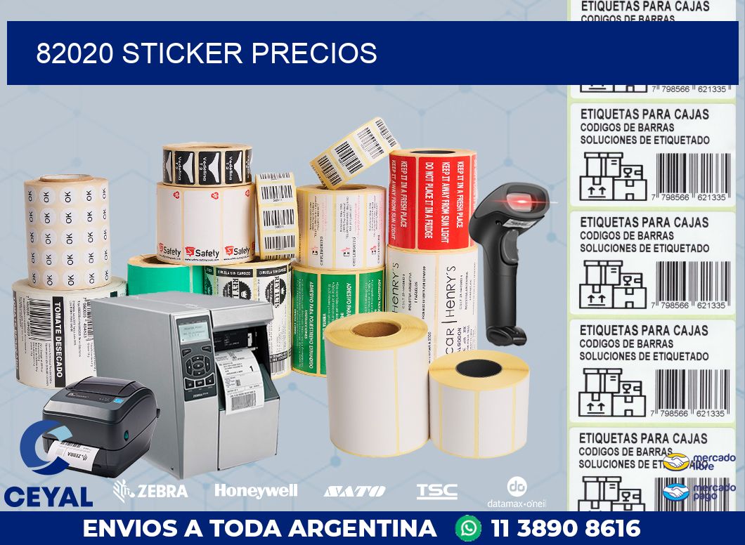 82020 STICKER PRECIOS