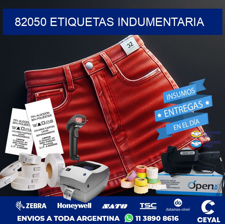 82050 ETIQUETAS INDUMENTARIA