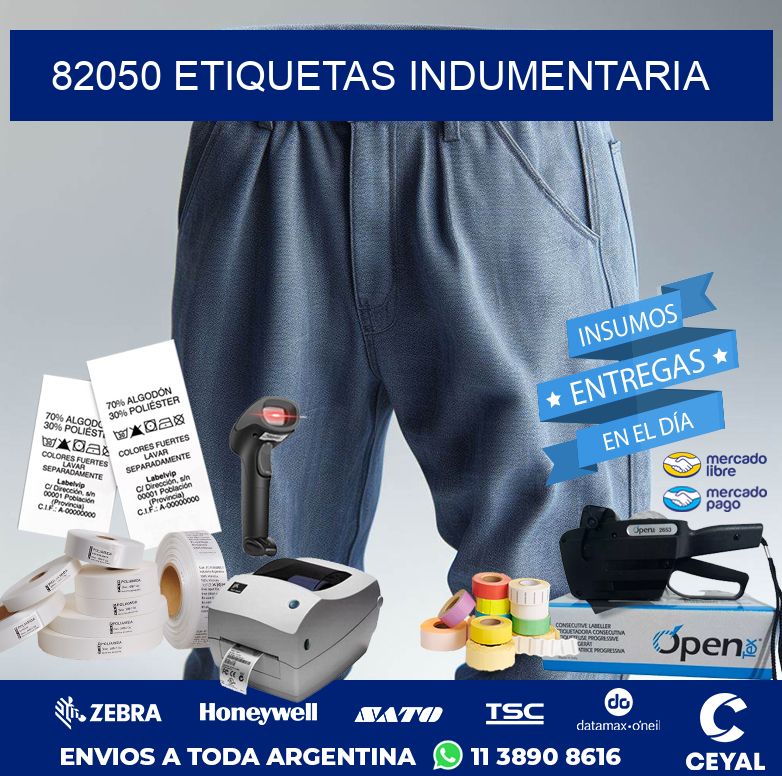 82050 ETIQUETAS INDUMENTARIA