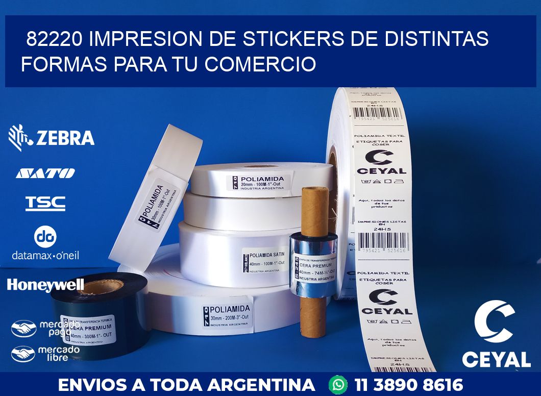 82220 IMPRESION DE STICKERS DE DISTINTAS FORMAS PARA TU COMERCIO