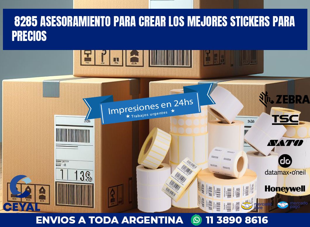 8285 ASESORAMIENTO PARA CREAR LOS MEJORES STICKERS PARA PRECIOS