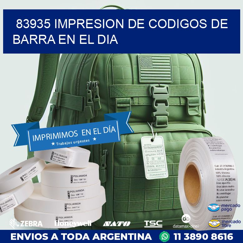 83935 IMPRESION DE CODIGOS DE BARRA EN EL DIA