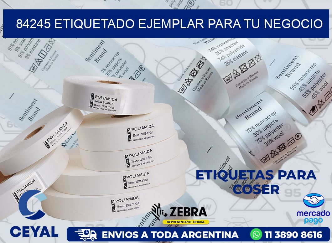 84245 ETIQUETADO EJEMPLAR PARA TU NEGOCIO