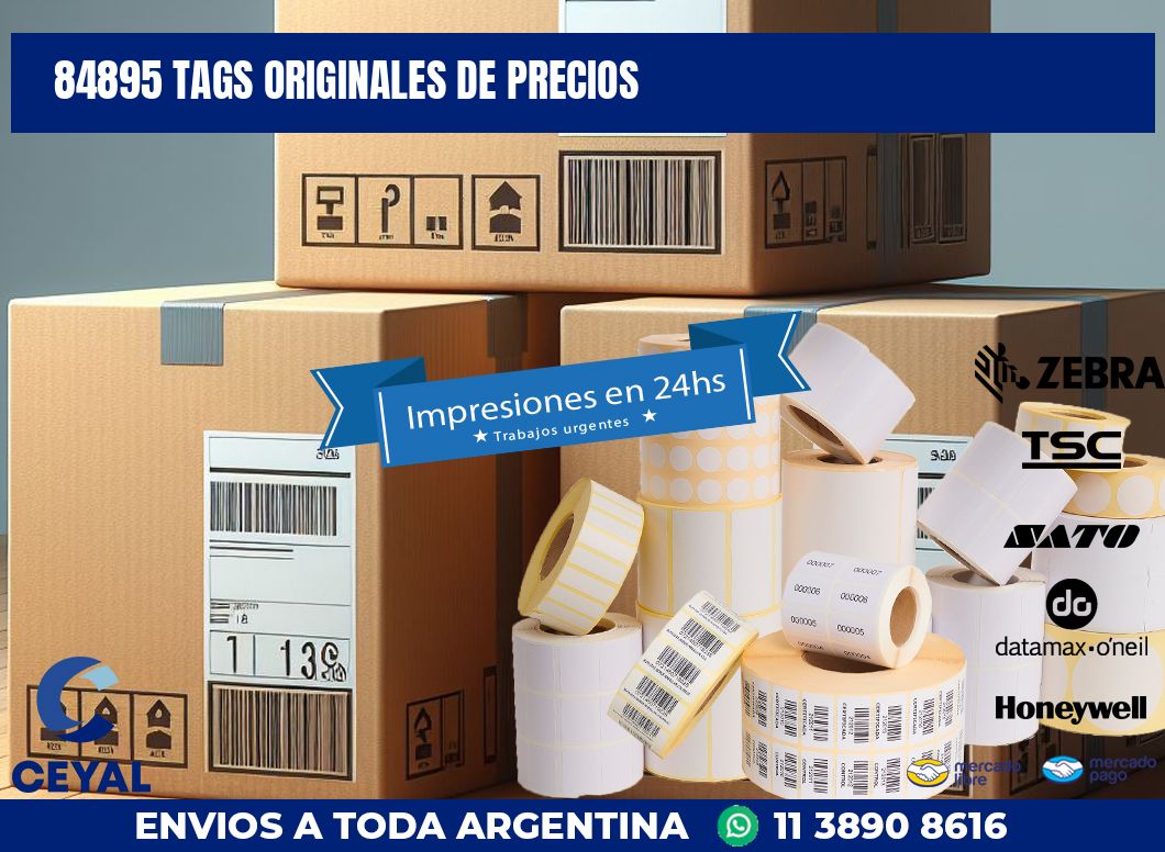 84895 TAGS ORIGINALES DE PRECIOS