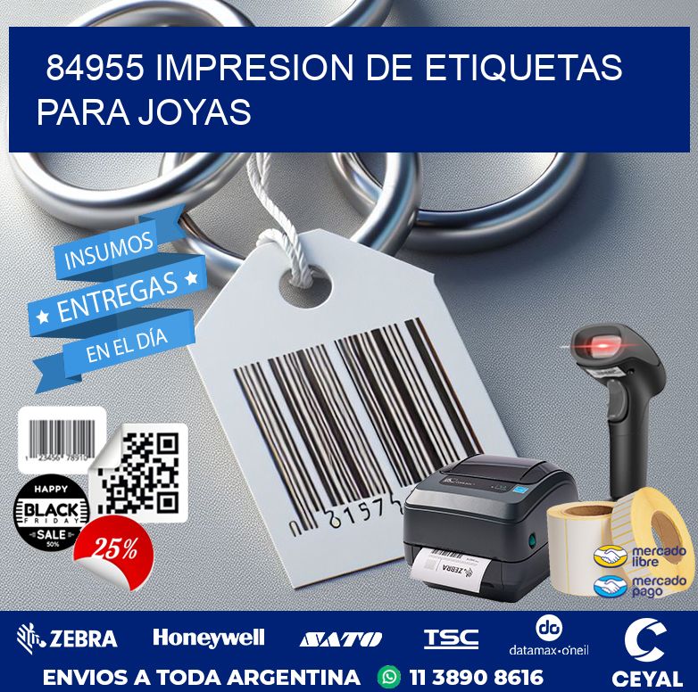 84955 IMPRESION DE ETIQUETAS PARA JOYAS