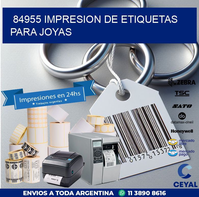 84955 IMPRESION DE ETIQUETAS PARA JOYAS