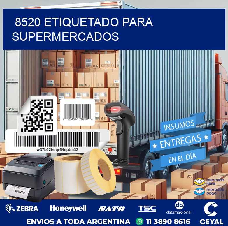 8520 ETIQUETADO PARA SUPERMERCADOS