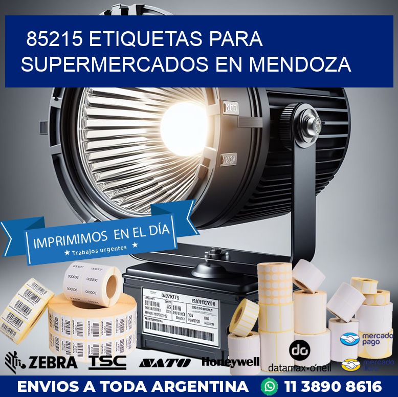 85215 ETIQUETAS PARA SUPERMERCADOS EN MENDOZA