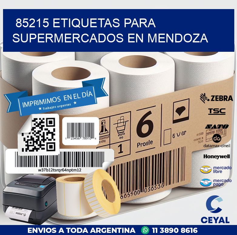 85215 ETIQUETAS PARA SUPERMERCADOS EN MENDOZA